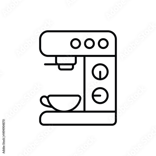 Coffee Maker Vector icon