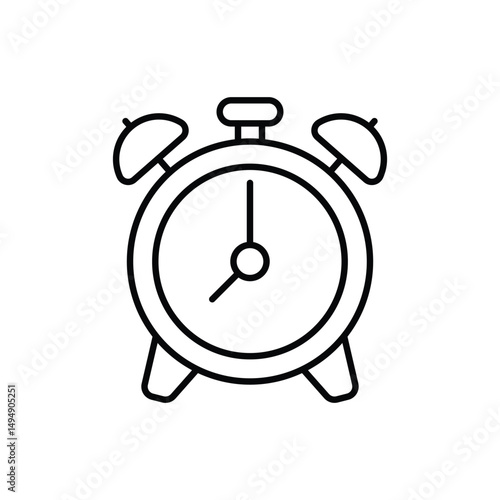 Alarm Clock Vector icon