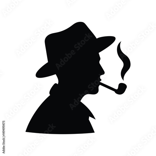 Silhouette of a Person Showing Despair and Grief