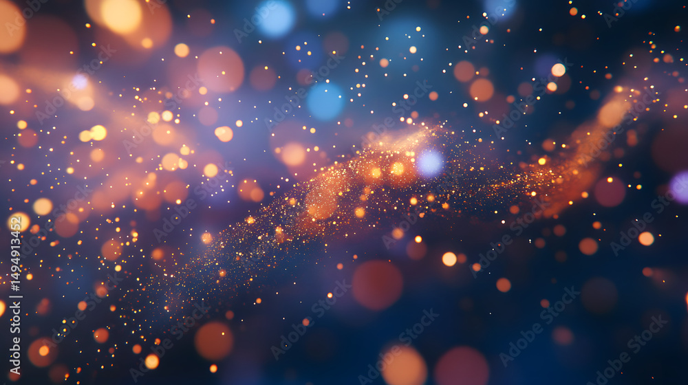 Obraz premium Twinkle particle effects