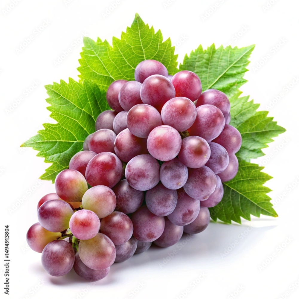 Fototapeta premium bunch of grapes isolated on white