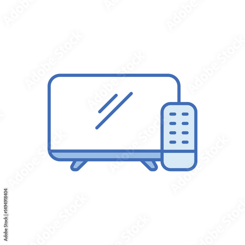 Tv Remote Vector icon