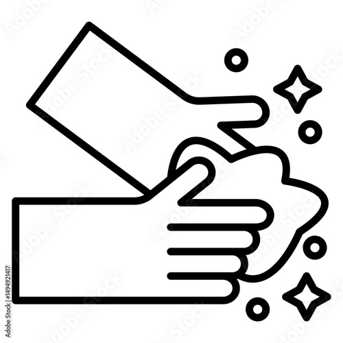 Hand Wash Vector Icon