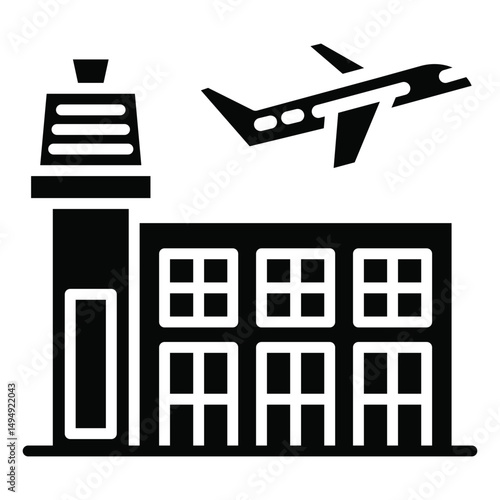 Airport Building Icon