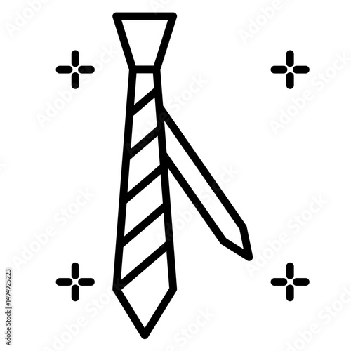 Tie Vector Icon
