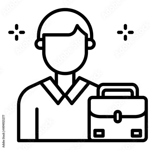 Employee Vector Icon