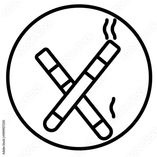 Quit Smoking Vector Icon