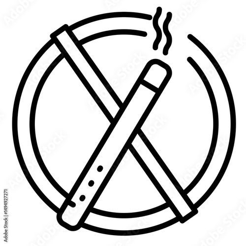Nicotine Vector Icon