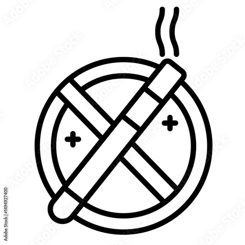 Quit Smoking Vector Icon
