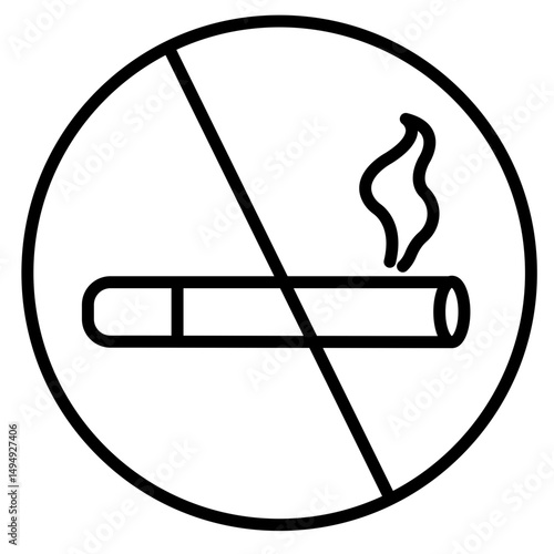 Quit Smoking Vector Icon
