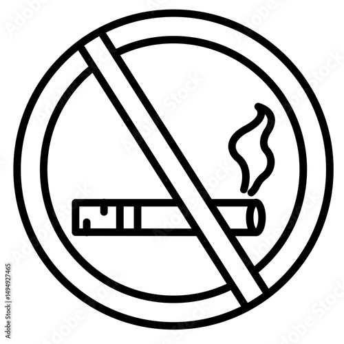 Smoking Vector Icon