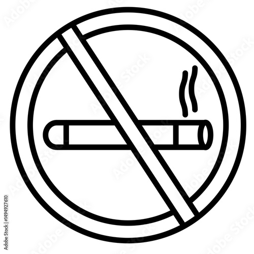 Quit Smoking Vector Icon