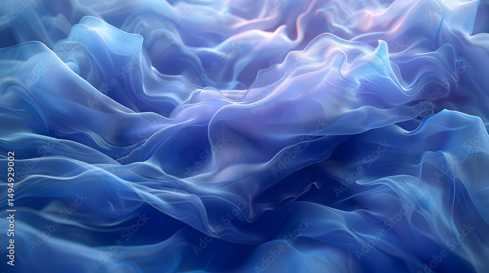 Obraz premium Abstract Blue Fabric Texture Background