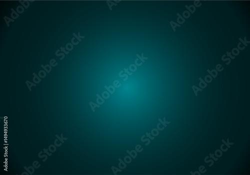 Fondo radial degradado del azul turquesa a negro
