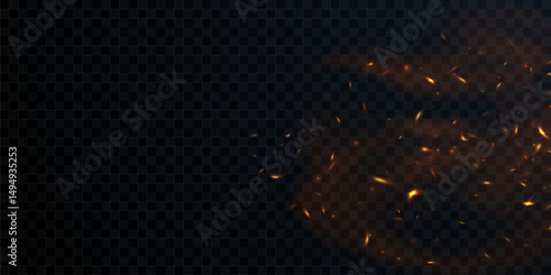 sparkle background virtual flame design vector illustration