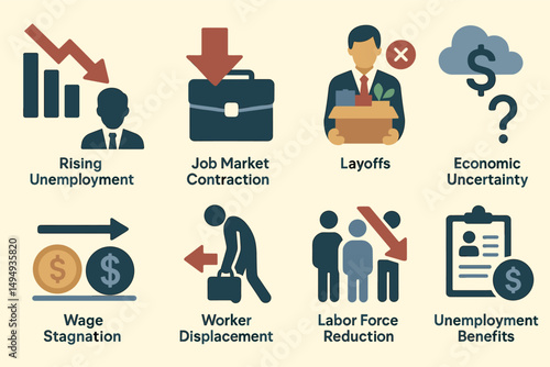 Economic challenges and workforce adjustments in recession impact