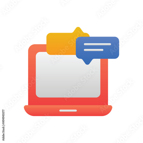 Online Help Vector icon