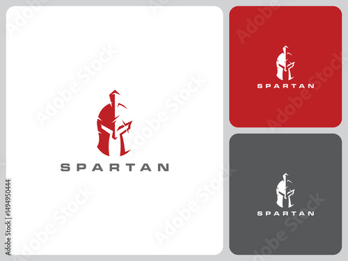spartan logo vector design