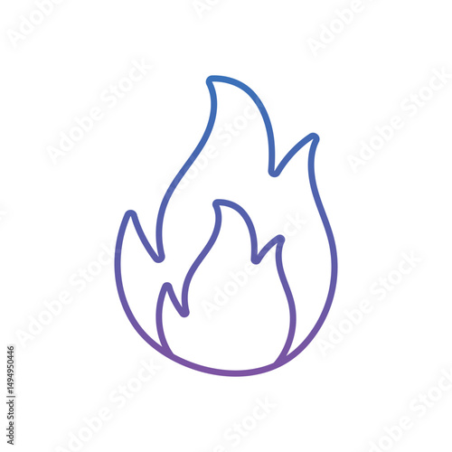 Fire Vector icon