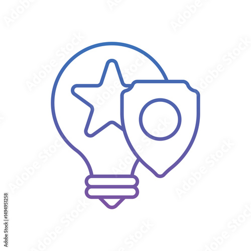 Intellectual Property Vector icon