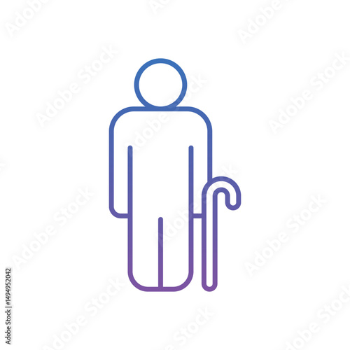 Retirement Vector icon