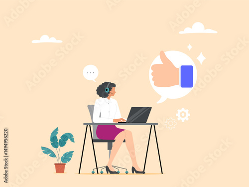 Customer feedback on service, user experience or customer satisfaction