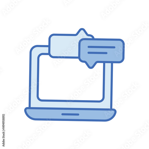 Online Help Vector icon