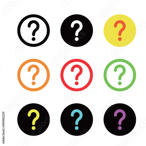 はてなマーク　アイコンセット