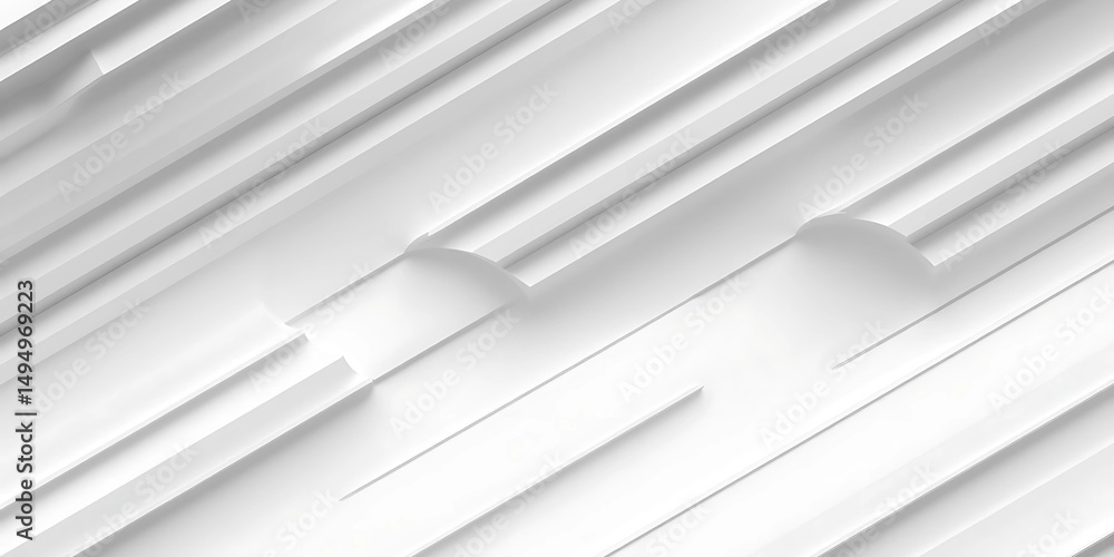 Fototapeta premium A minimalist design with a precise pattern of diagonal stripes.