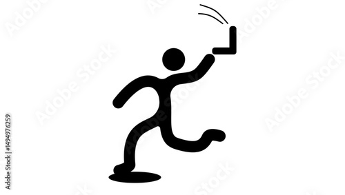 A stitch in time saves nine, black isolated silhouette