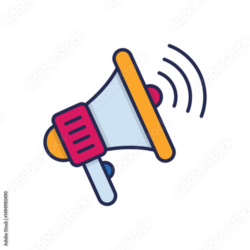 Outbound Marketing Vector icon