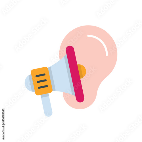 Buzz Marketing Vector icon