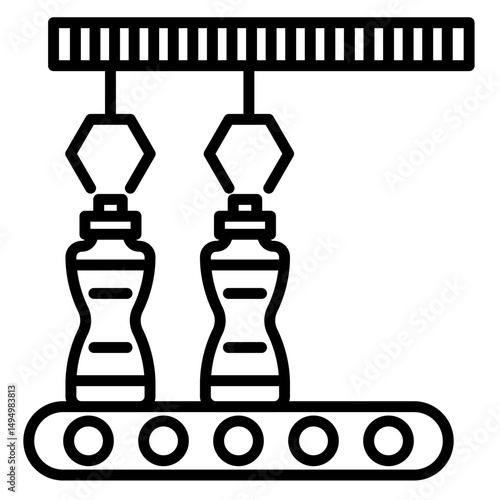 Manufacturing Vector Icon