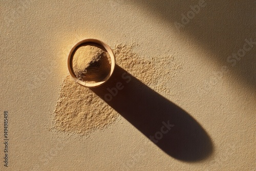 Circular object casts a lon...