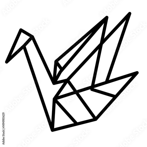 Origami Vector Icon