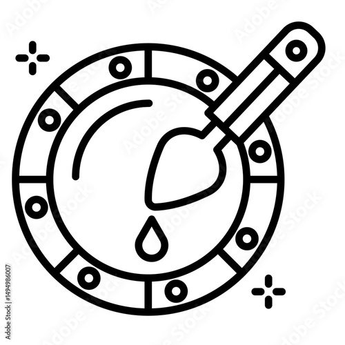 Color Picker Vector Icon