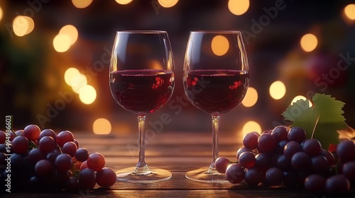 Wallpaper Mural red wine and grapes Torontodigital.ca