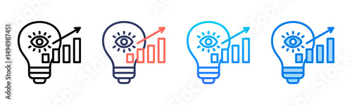 Insights icon sheet multiple style collection