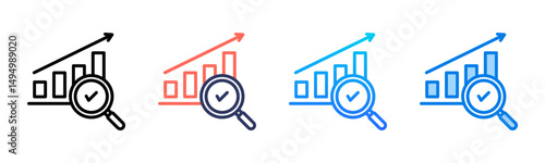 Evaluation icon sheet multiple style collection