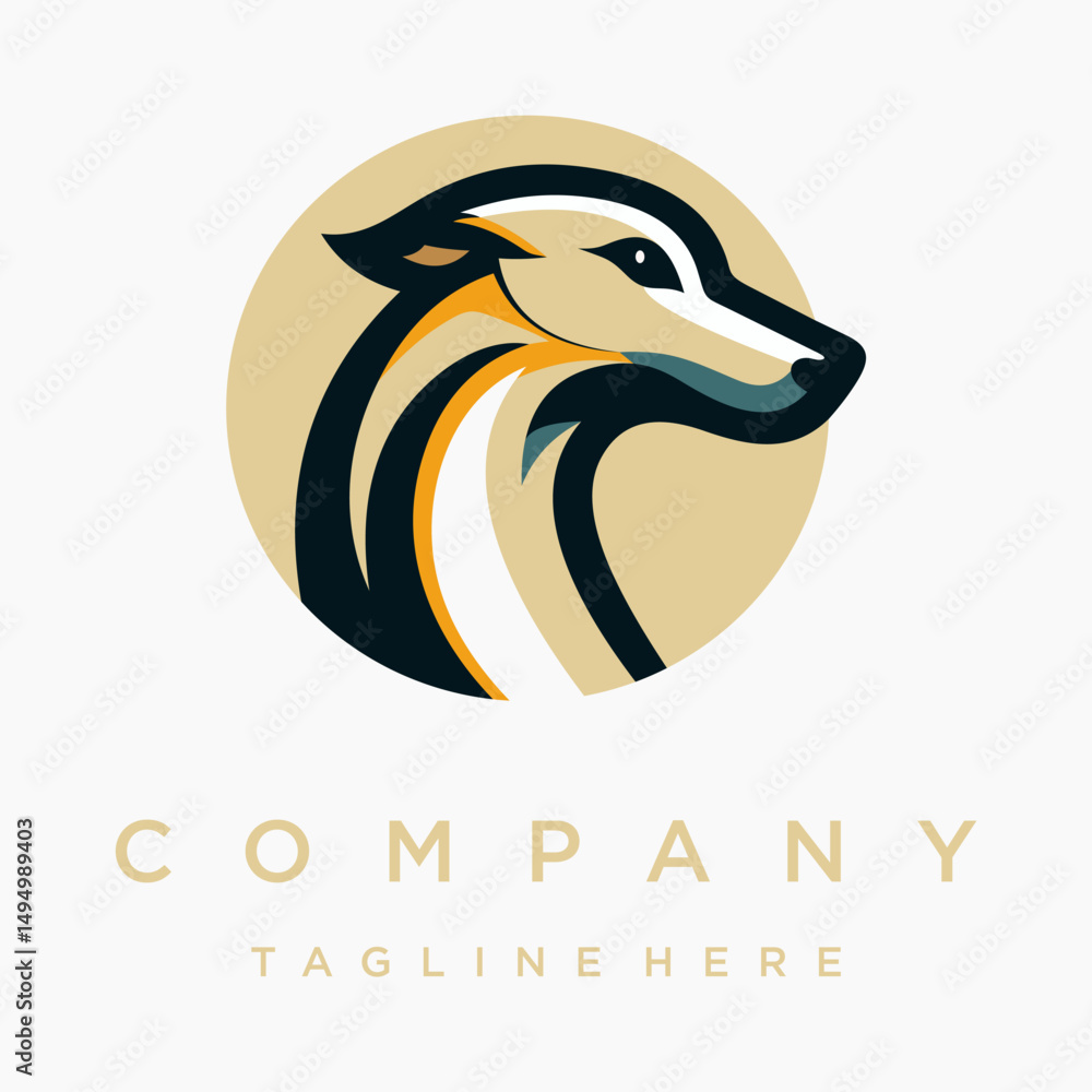 Obraz premium Dog Logo Designs