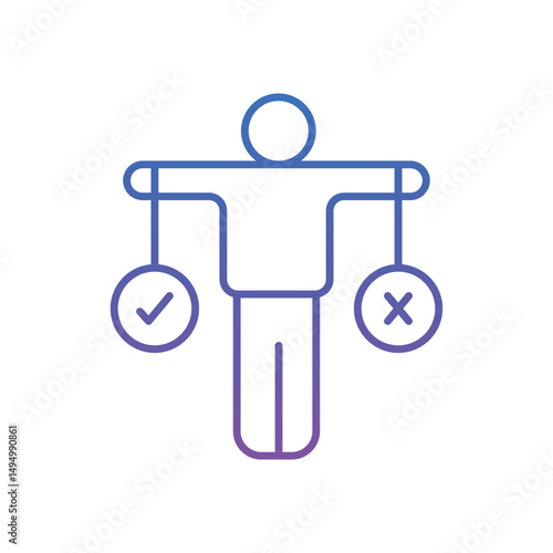 Controversial Vector icon