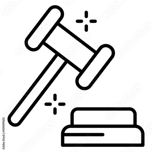Law Vector Icon