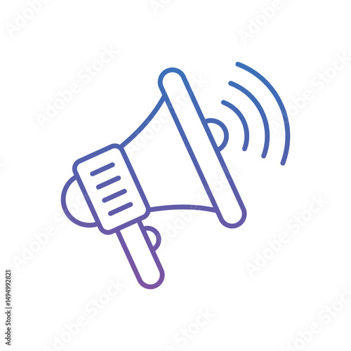 Outbound Marketing Vector icon