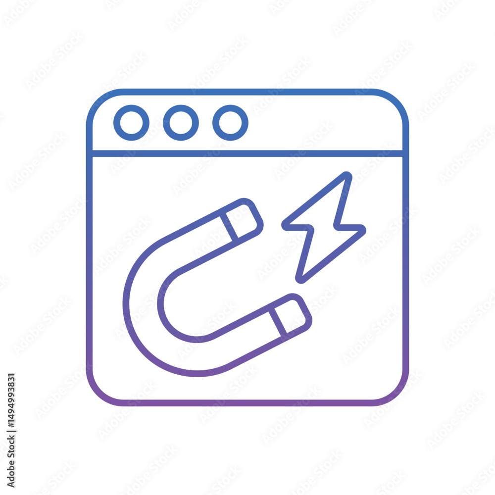 Inbound Marketing Vector icon Inbound Marketing Vector icon