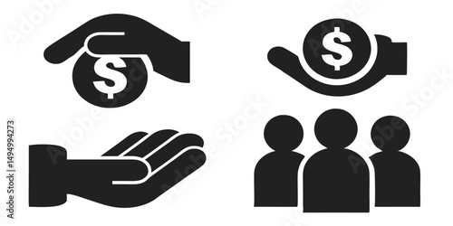   "Minimal Black Vector Icon Set 10 Icons",