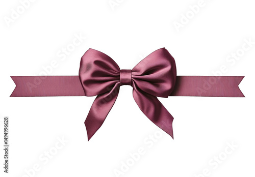 Бант цвета темно-серая мальва png file