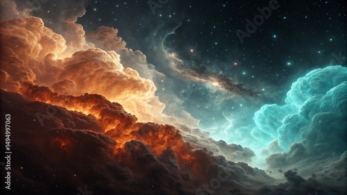 Galaxy background