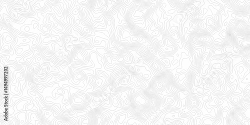 Contour abstract map relief land outline. Topographic map patterns. White wave paper curved reliefs abstract background. Background of the topography map. Abstract pattern with lines.	
