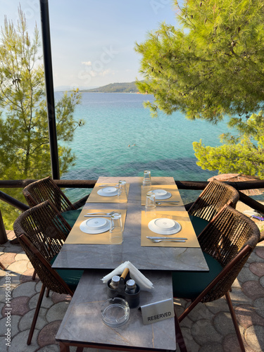 table in greece