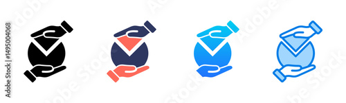 Collaboration icon sheet multiple style collection
